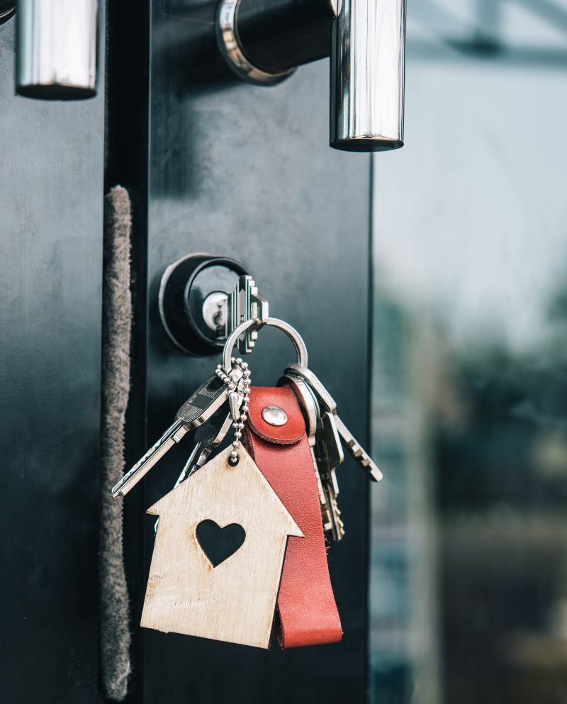 Keys in A Door