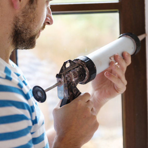 Caulking A Window